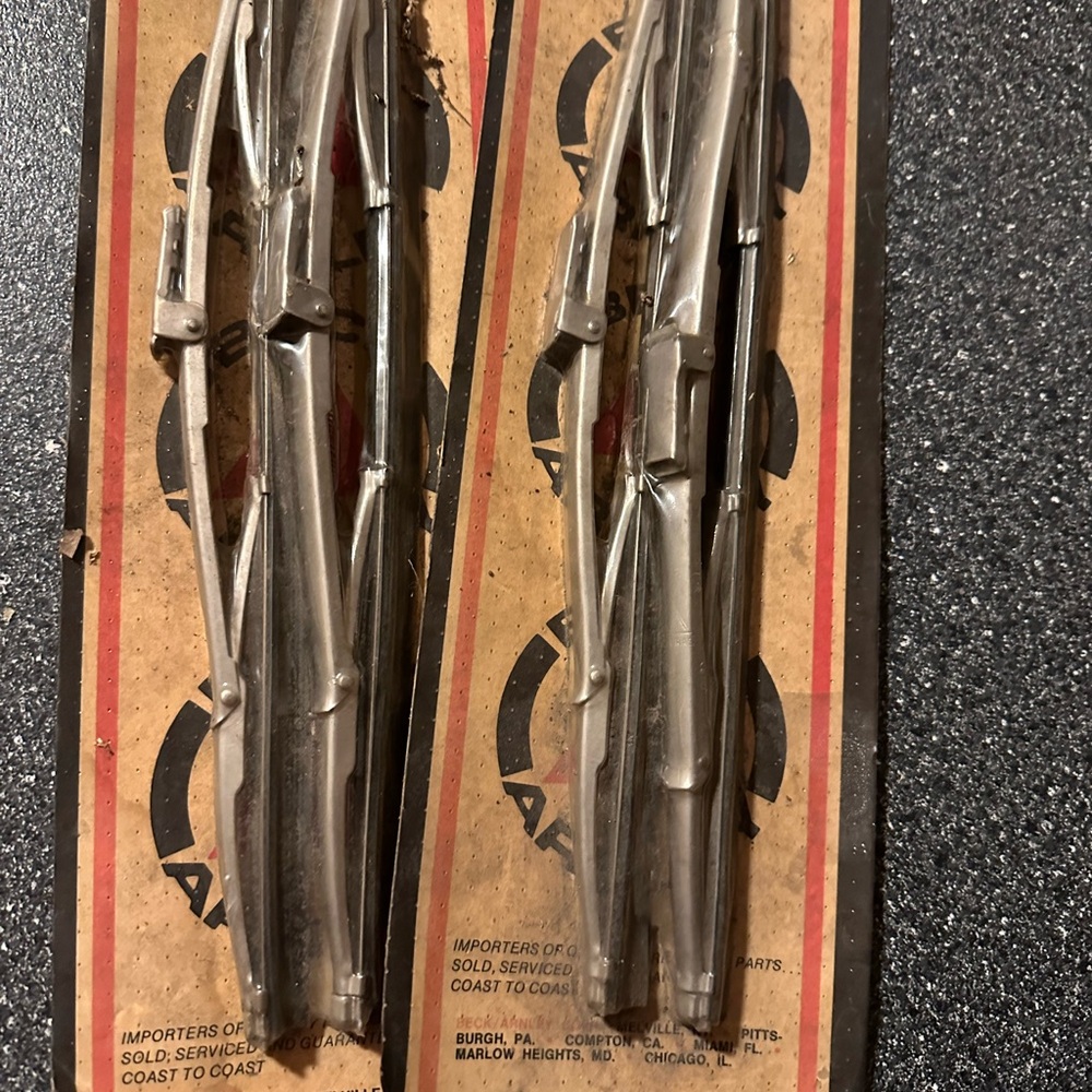 Mercedes wiper blades, 2 sets, 1959/65
